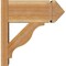 Ekena Millwork Funston Rough Sawn Arts and Crafts Outlooker, Western Red Cedar, 8"W x 18"D x 18"H OUT08X18X18FST03RWR - alternate 3